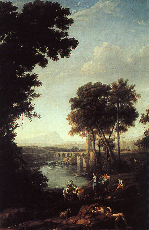 Landscape with the Finding of Moses